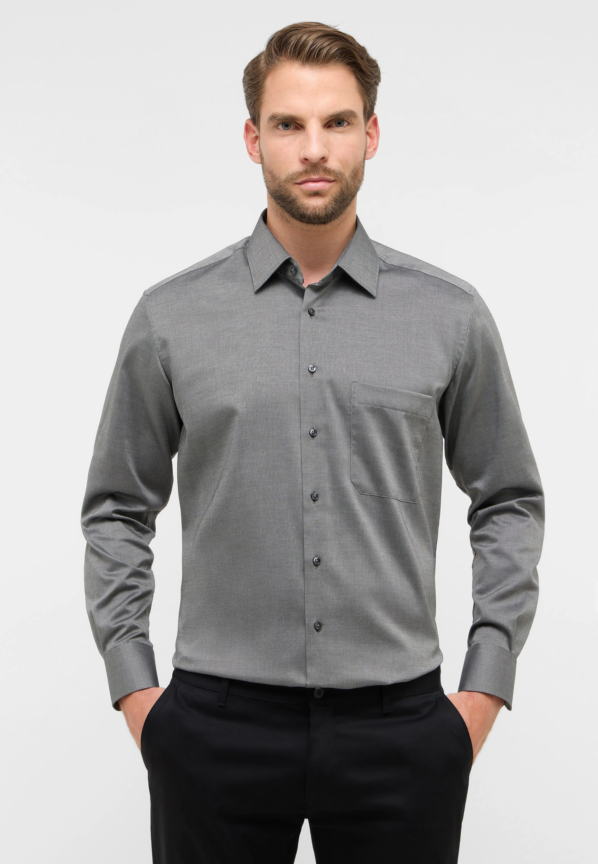Eterna Langarmhemd "COMFORT FIT", NON IRON (bügelfrei) günstig online kaufen