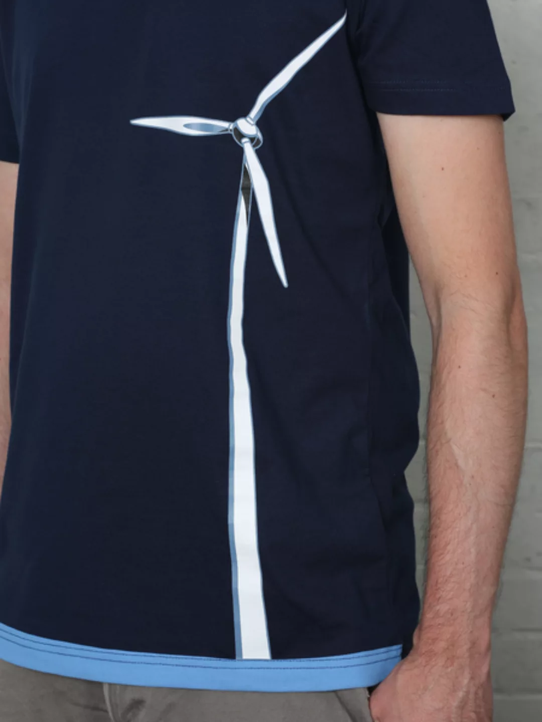 Windrad Navy Boy-t-shirt günstig online kaufen