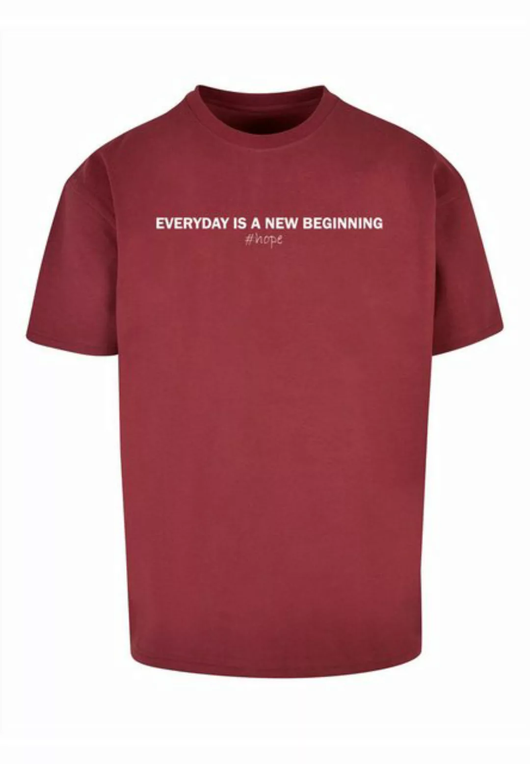 Merchcode T-Shirt Merchcode Herren Hope Heavy Oversize Tee (1-tlg) günstig online kaufen