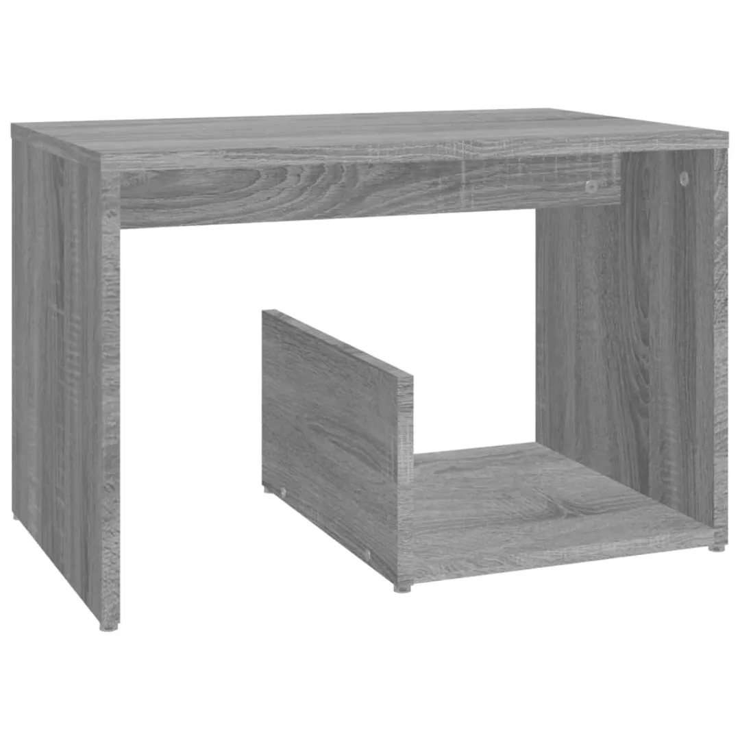 Vidaxl Beistelltisch Grau Sonoma 59x36x38 Cm Holzwerkstoff günstig online kaufen