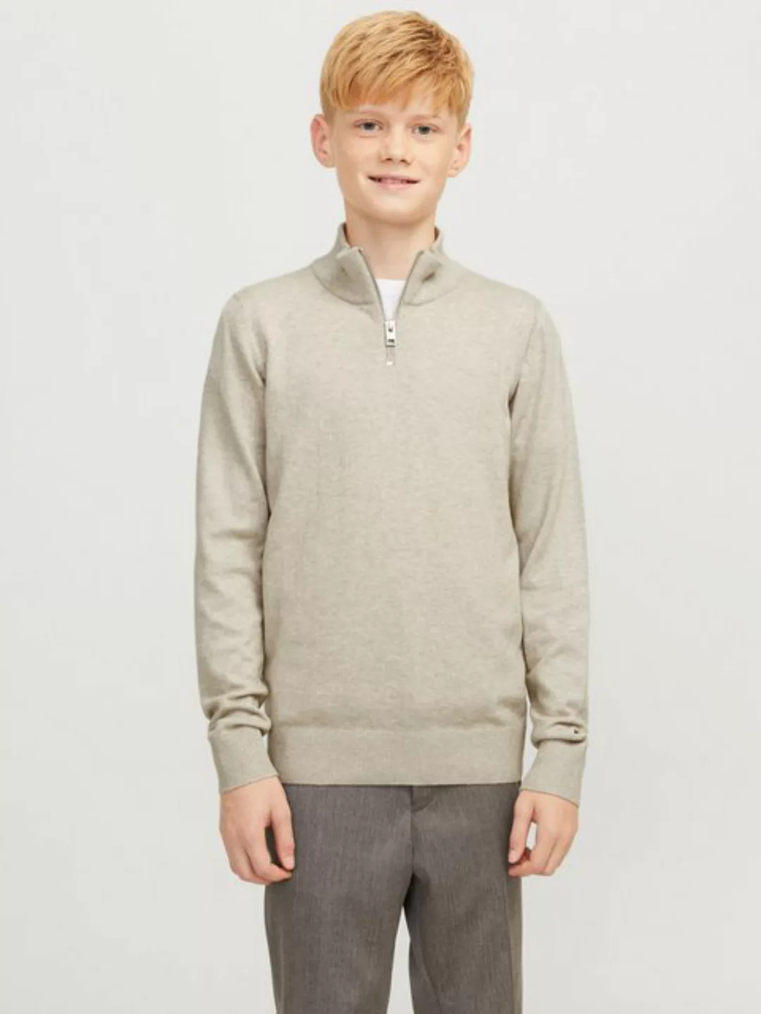 Jack & Jones Junior Troyer JJEEMIL KNIT HALF ZIP NOOS JNR günstig online kaufen