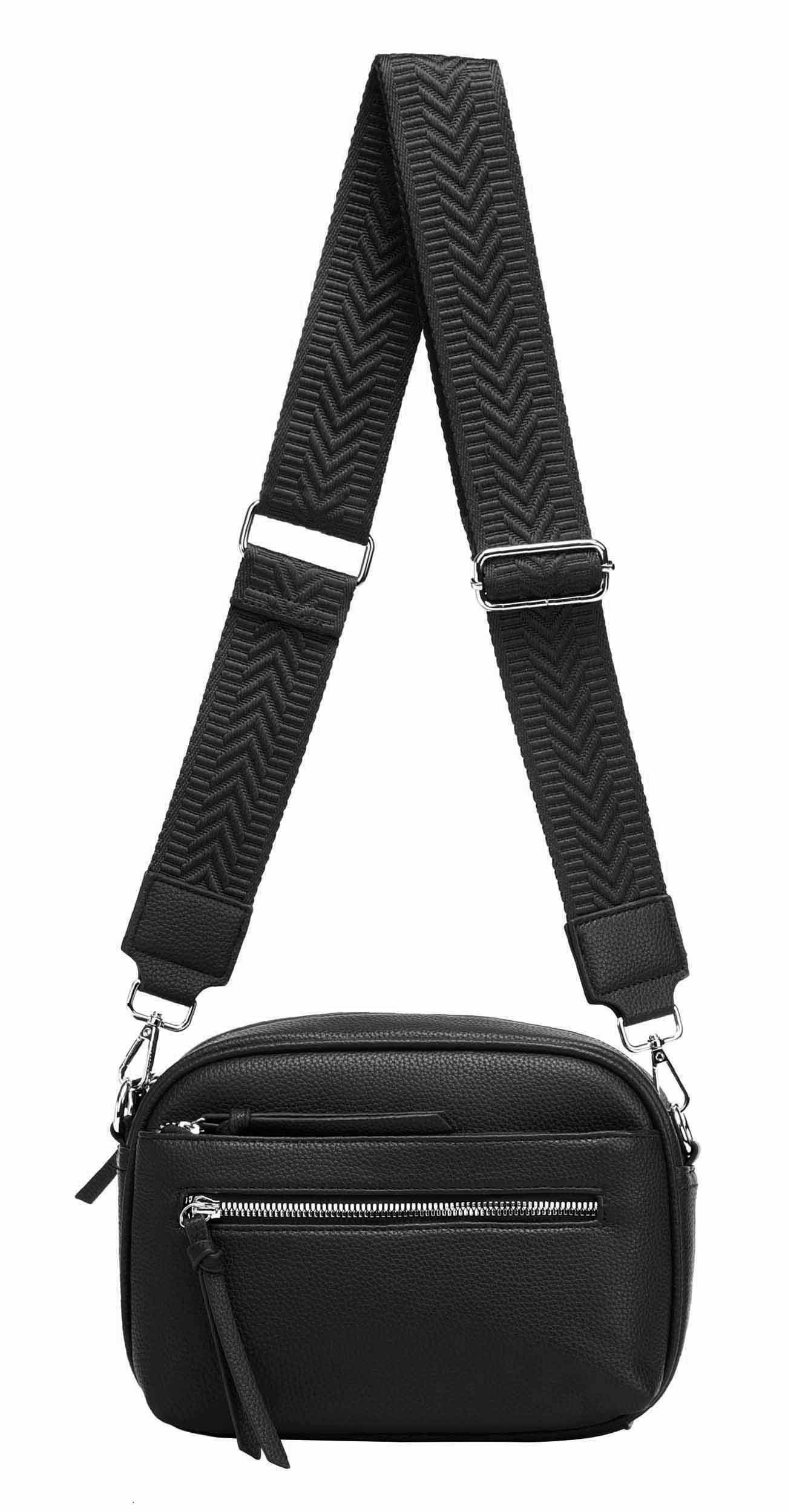 ITALYSHOP24 Schultertasche Damen Umhängetasche Brusttasche Shopper günstig online kaufen