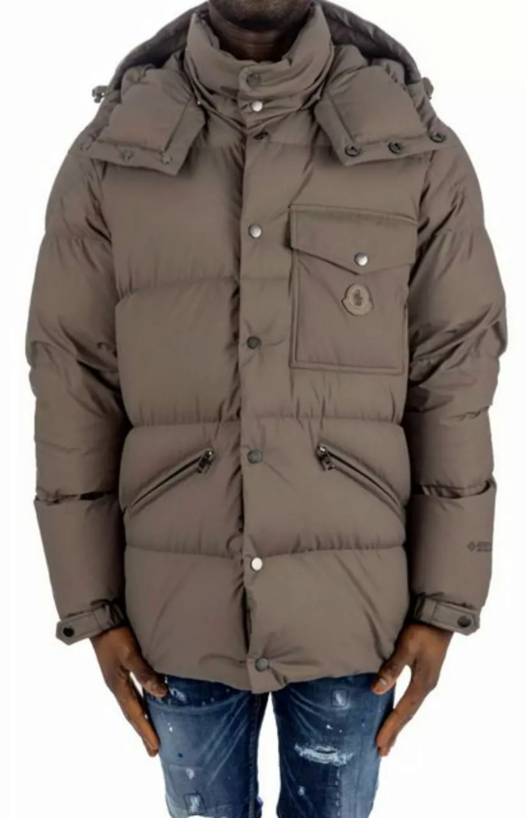 MONCLER Daunenjacke Loiret Gore-Tex Infinium Kapuzen-Mantel Parka Abnehmbar günstig online kaufen