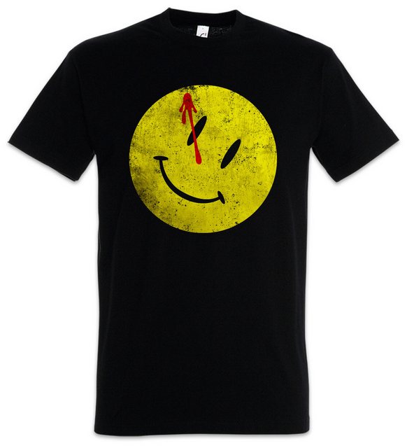 Urban Backwoods Print-Shirt Bloody Button Herren T-Shirt Watchmen Heroes Co günstig online kaufen