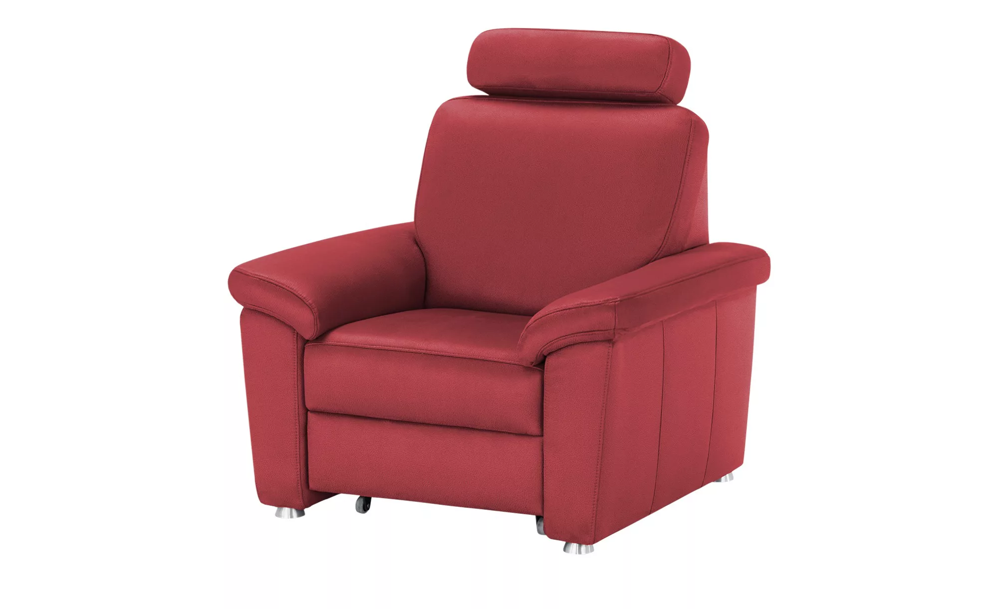 meinSofa Sessel Mikrofaser Rita ¦ rot ¦ Maße (cm): B: 102 H: 91 T: 91.0 Pol günstig online kaufen