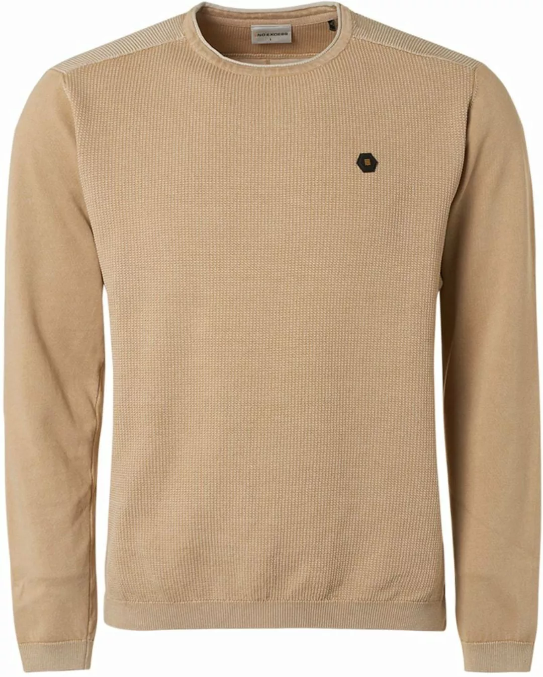 No Excess Pullover Beige - Größe XL günstig online kaufen