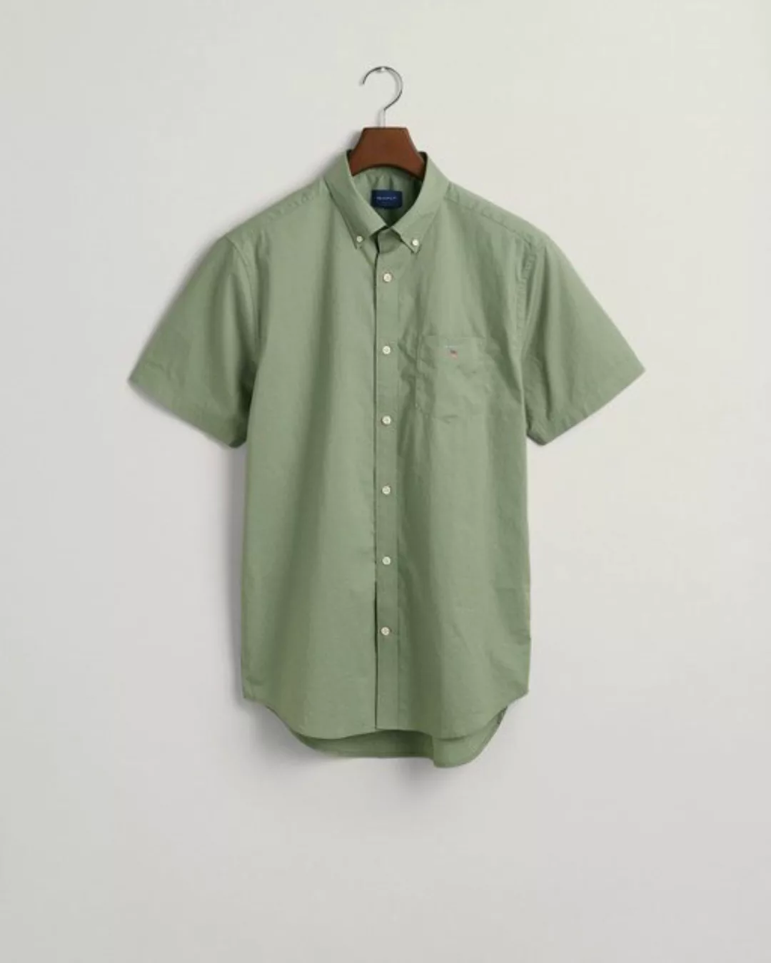 Gant Kurzarmhemd Regular Fit Broadcloth Kurzarm Hemd günstig online kaufen