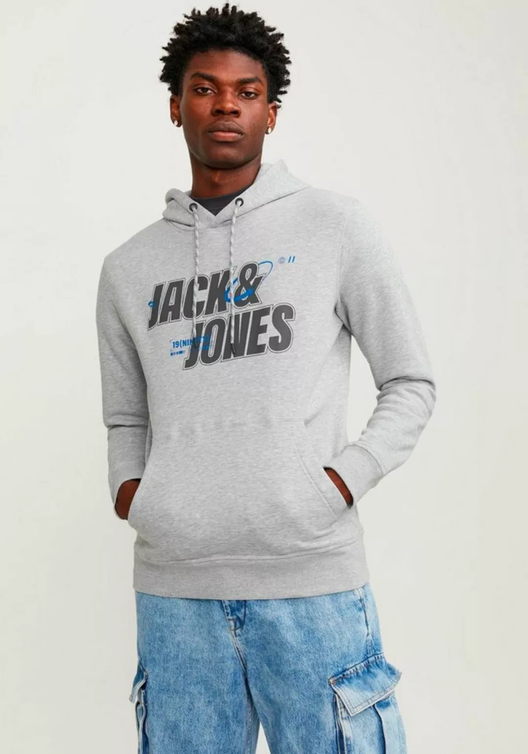 Jack & Jones Kapuzensweatshirt JCOBLACK SWEAT HOOD CH günstig online kaufen