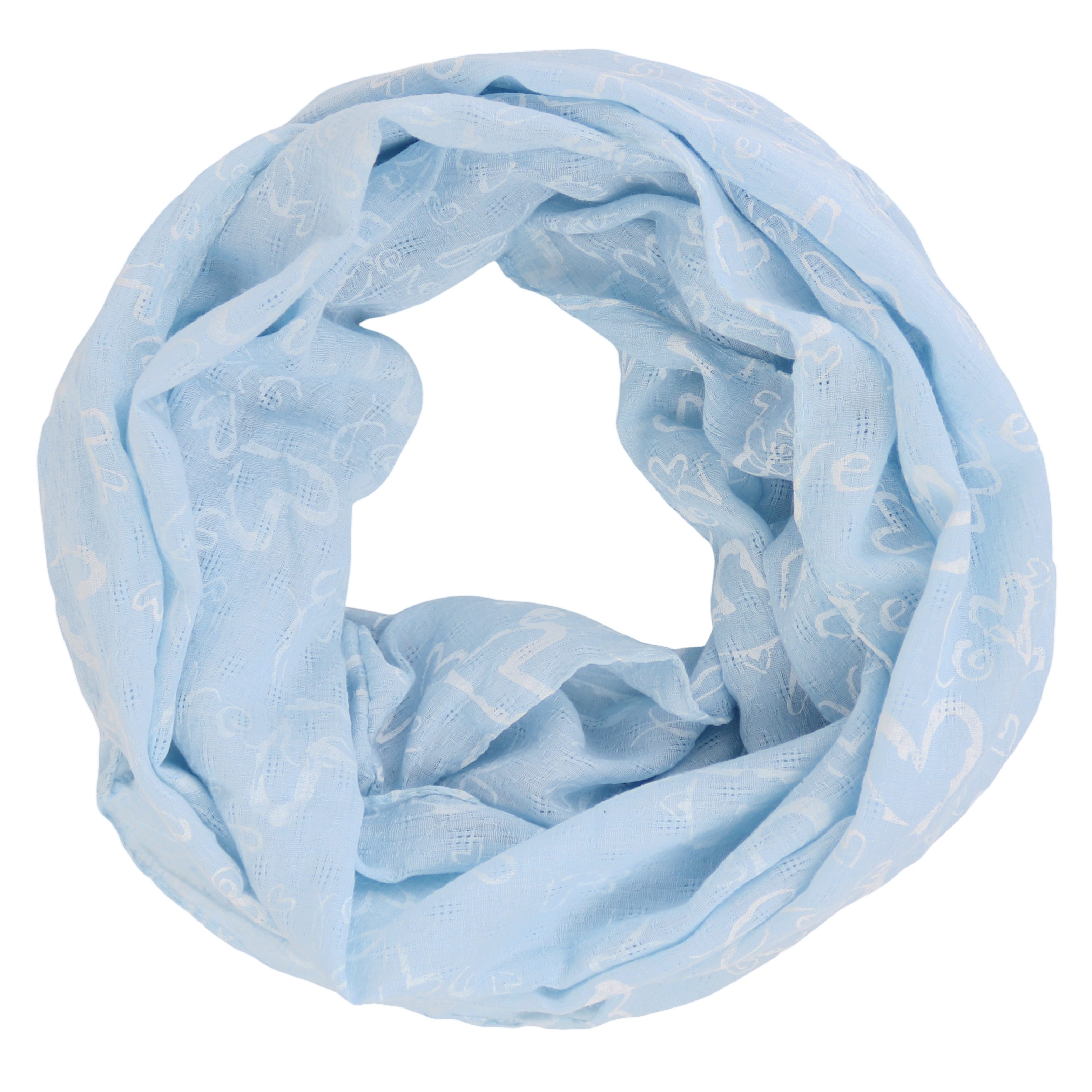 MIRROSI Loop Damen Schal mit Love günstig online kaufen