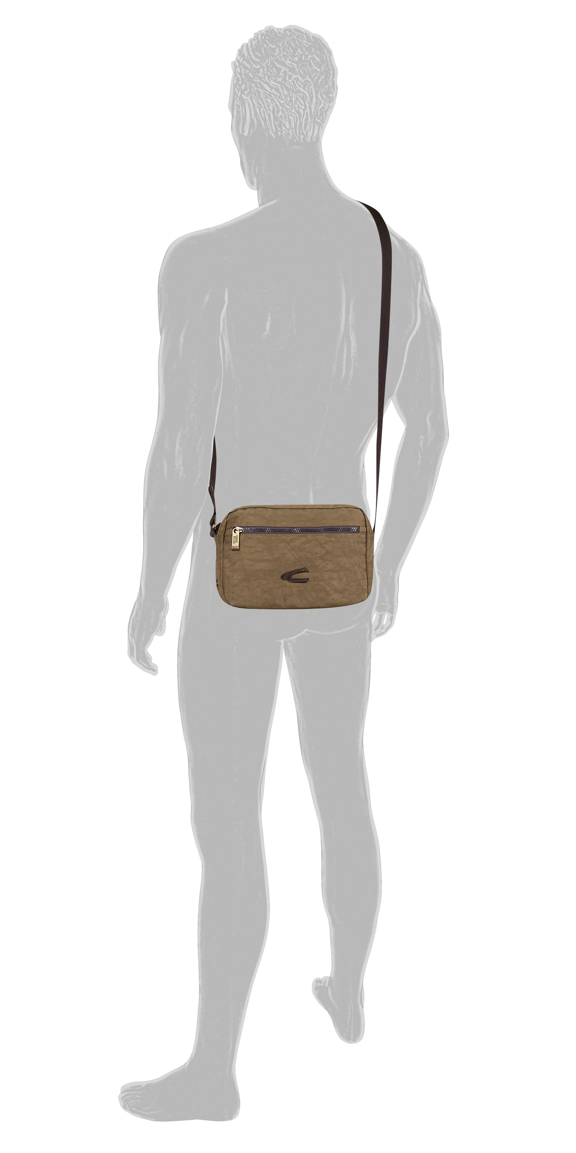 camel active Handtasche "Journey", vielseitiger Begleiter aus robustem Nylo günstig online kaufen