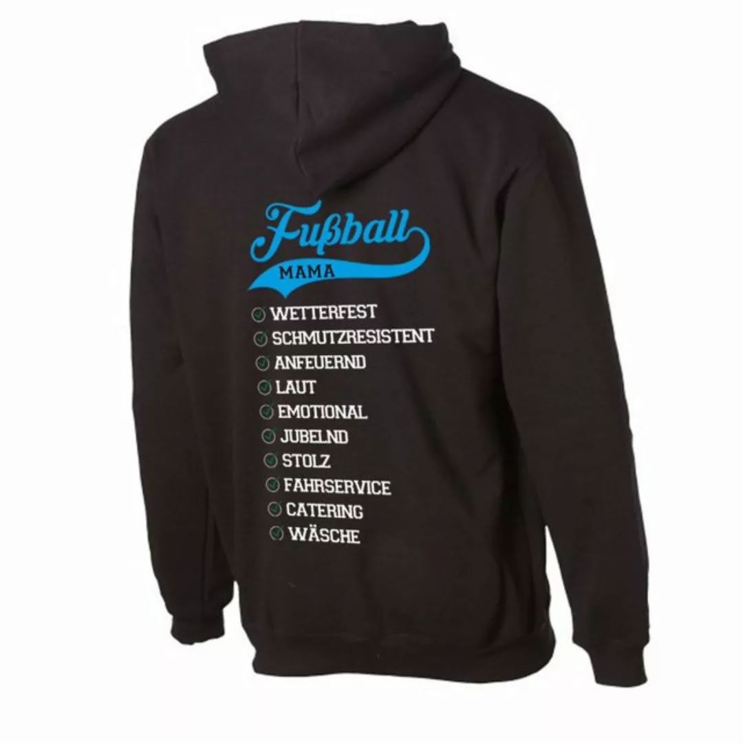 G-graphics Hoodie Eigenschaften einer Fussball-Mama Unisex, mit Backprint, günstig online kaufen