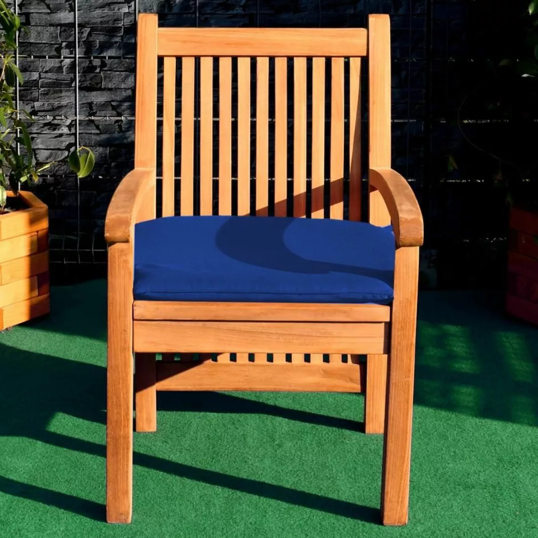 Gartenstuhl Pescara Teak Massivholz günstig online kaufen