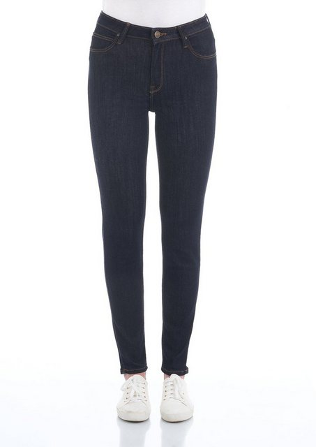 Lee Damen Jeans Scarlett High Skinny Fit - Blau - Schwarz günstig online kaufen