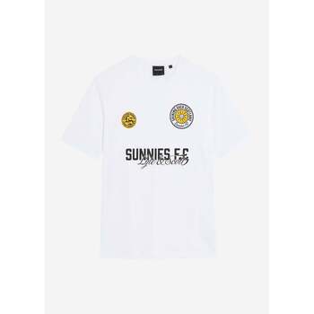 Lyle & Scott  T-Shirts & Poloshirts Sunnies fc graphic t-shirt - white günstig online kaufen