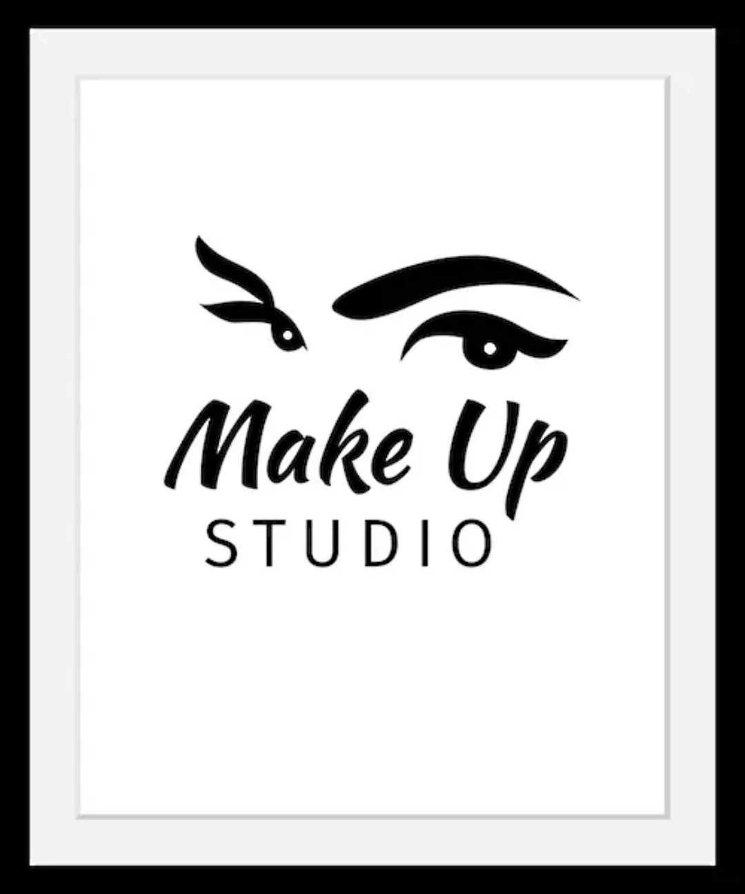 queence Bild »Make up Studio«, in 3 Größen, gerahmt günstig online kaufen