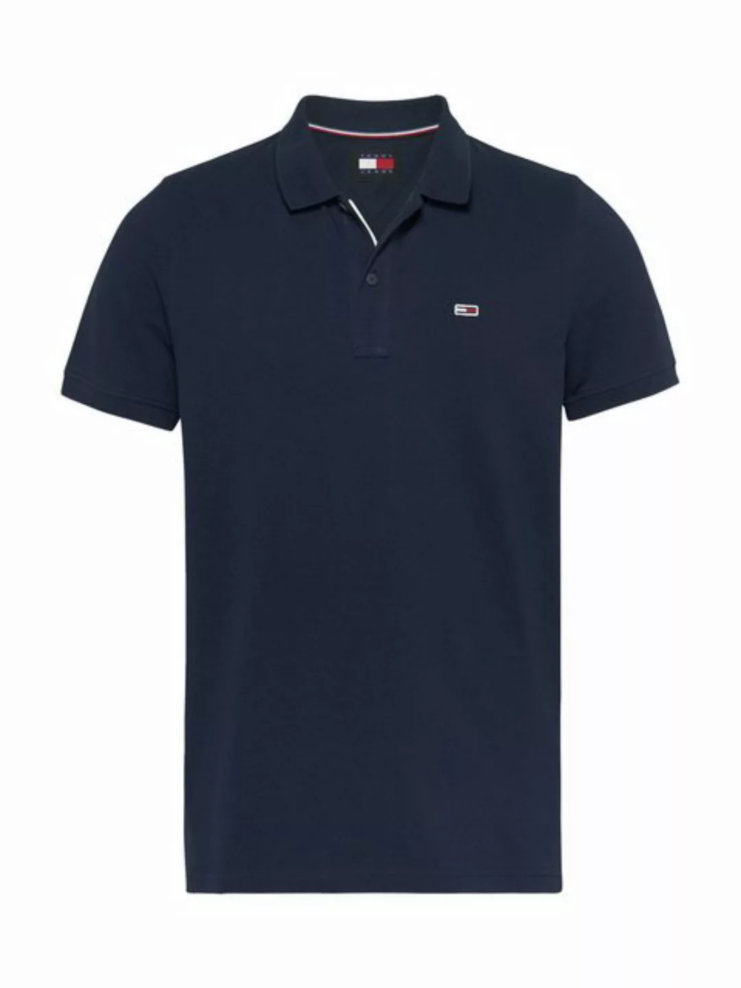 Tommy Jeans Poloshirt TJM SLIM PLACKET POLO Piqué mit Polokragen günstig online kaufen