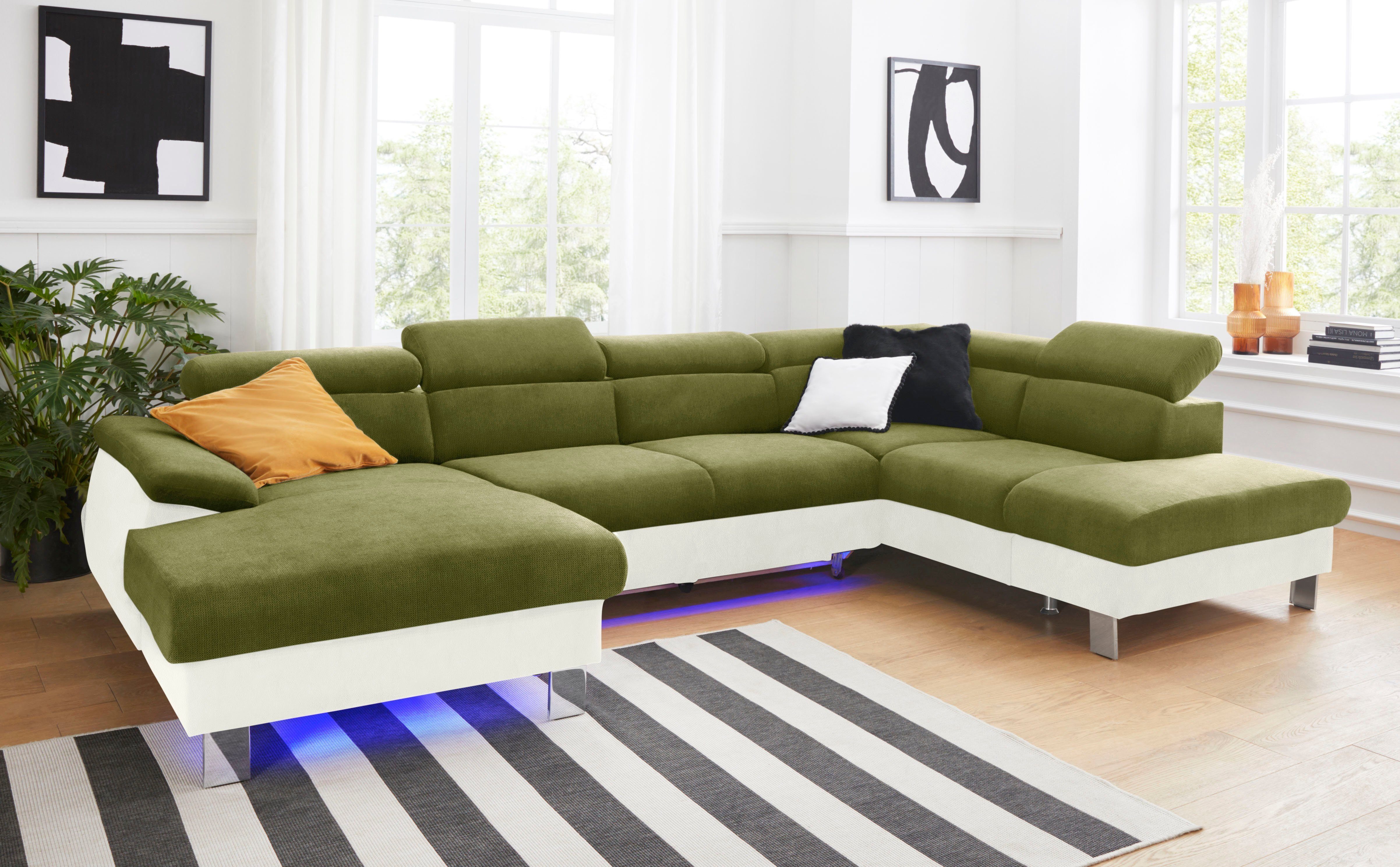 COTTA Polstergarnitur Komaris U-Form, (Set), Set günstig online kaufen