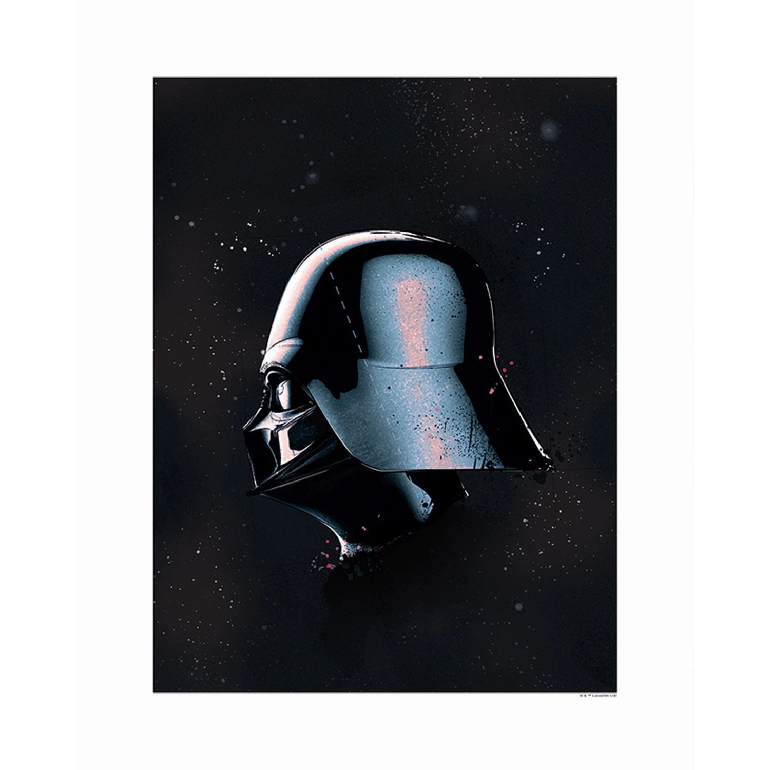 Disney Poster Star Wars Vader Schwarz 40 x 50 cm 610204 günstig online kaufen