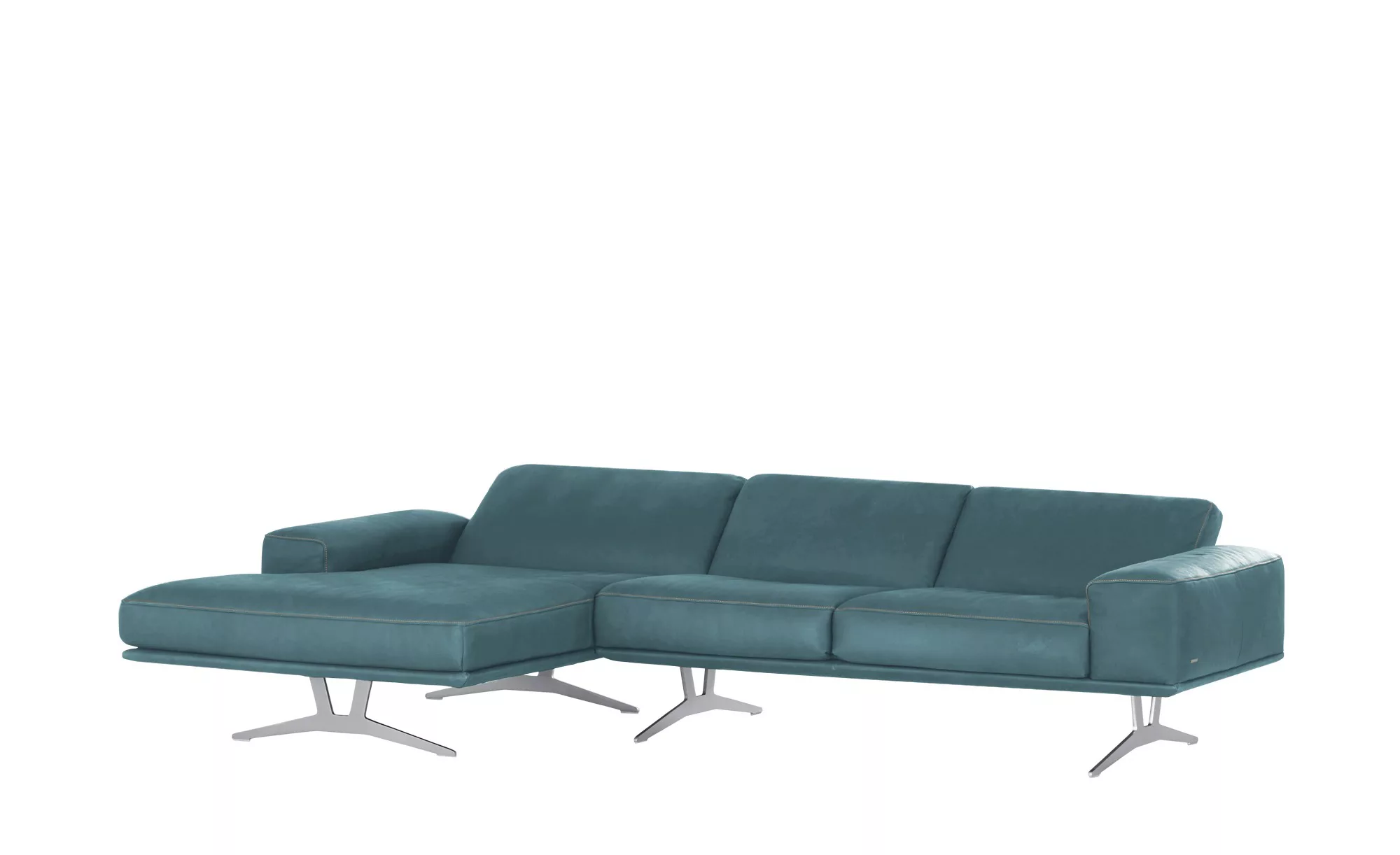 KOINOR Ecksofa  Hiero ¦ türkis/petrol ¦ Maße (cm): B: 298 H: 80 T: 154 Pols günstig online kaufen