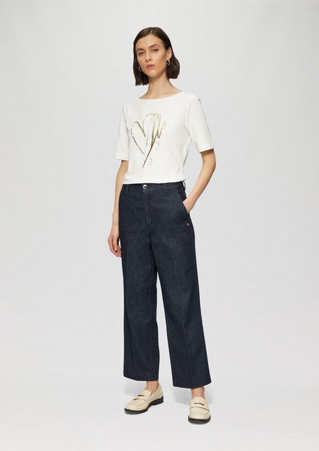 s.Oliver BLACK LABEL 7/8-Jeans Culotte Suri / Regular Fit / High Rise / Wid günstig online kaufen