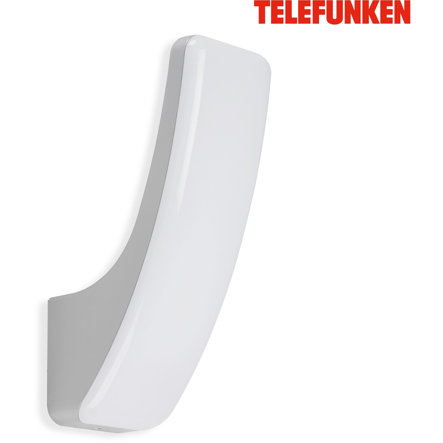 Telefunken LED-Außenleuchte Gent Silberfarbig günstig online kaufen