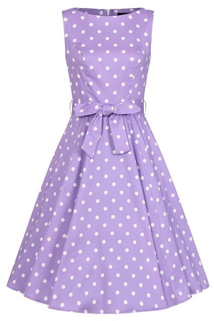 Hearts & Roses London A-Linien-Kleid Josephine Polka Dot Swing Dress Retro günstig online kaufen