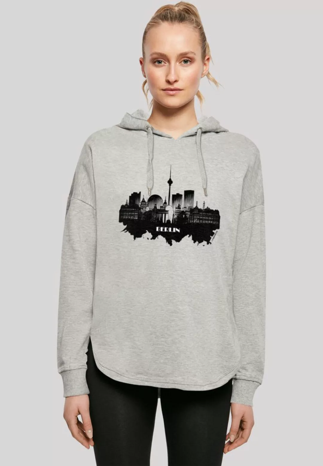 F4NT4STIC Kapuzenpullover Cities Collection - Berlin skyline Print günstig online kaufen