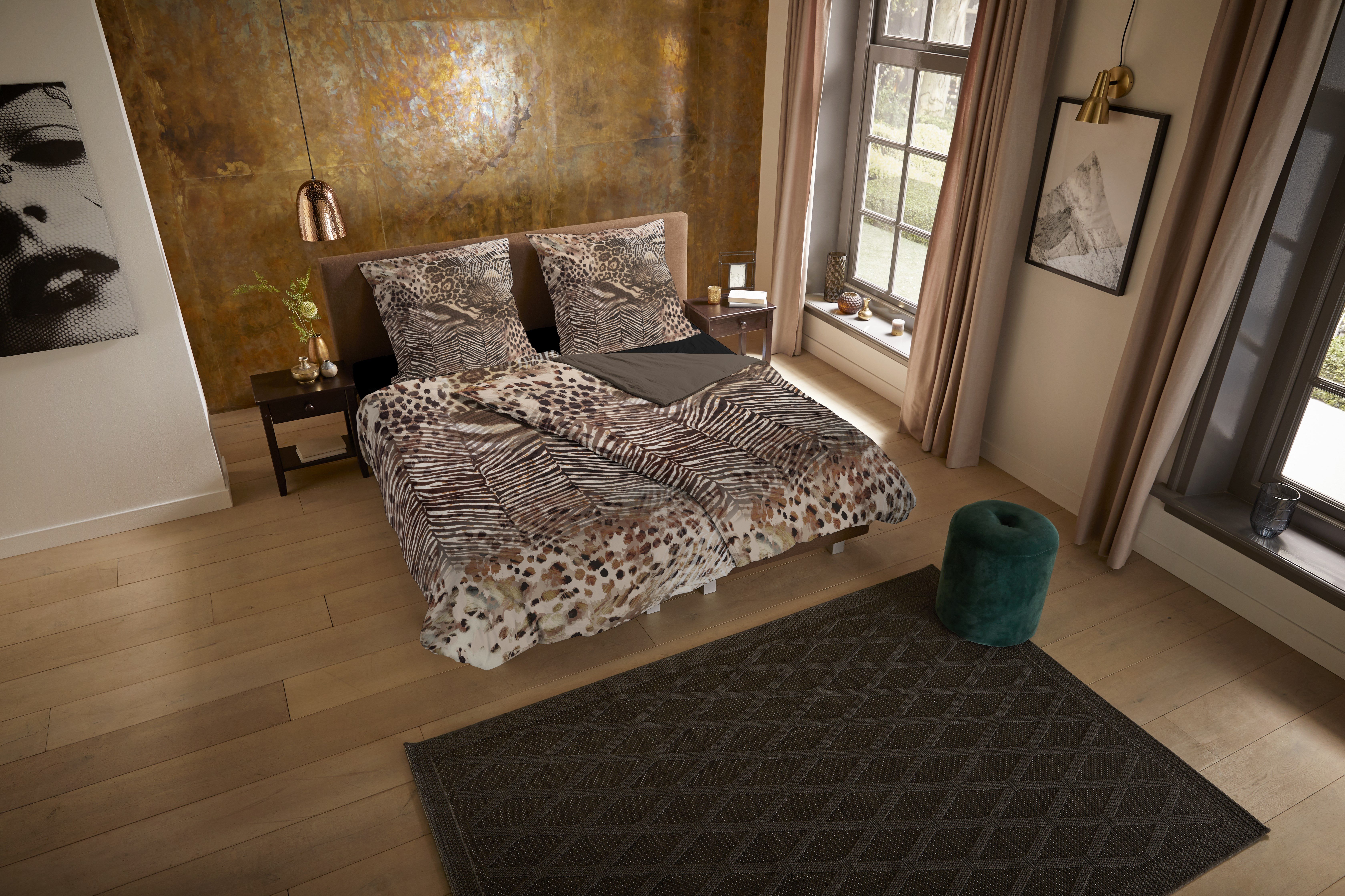 PURE luxury collection Wendebettwäsche »Skins«, Mikrofaser, 135x200, 2 Teil günstig online kaufen