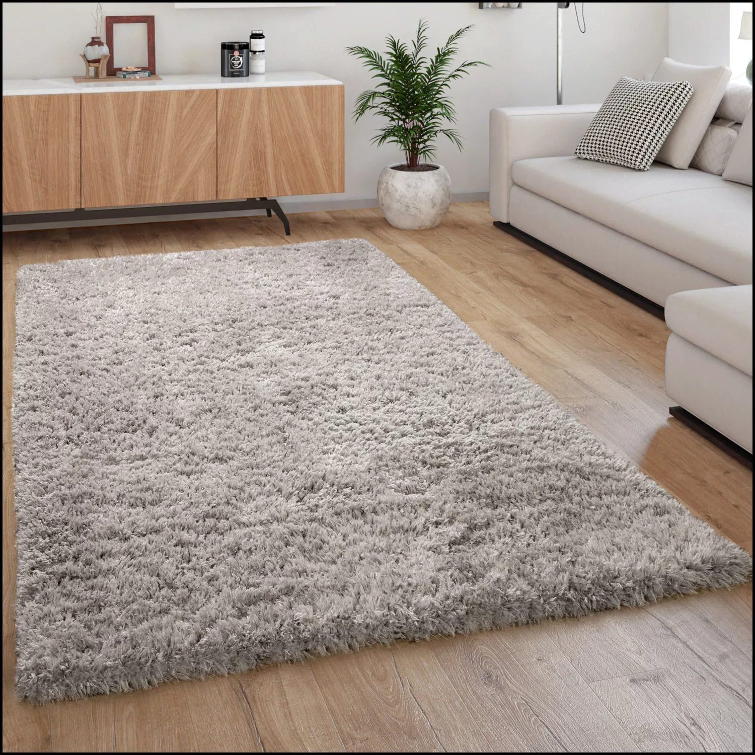 Paco Home Hochflor-Teppich »Milano 861«, rechteckig günstig online kaufen