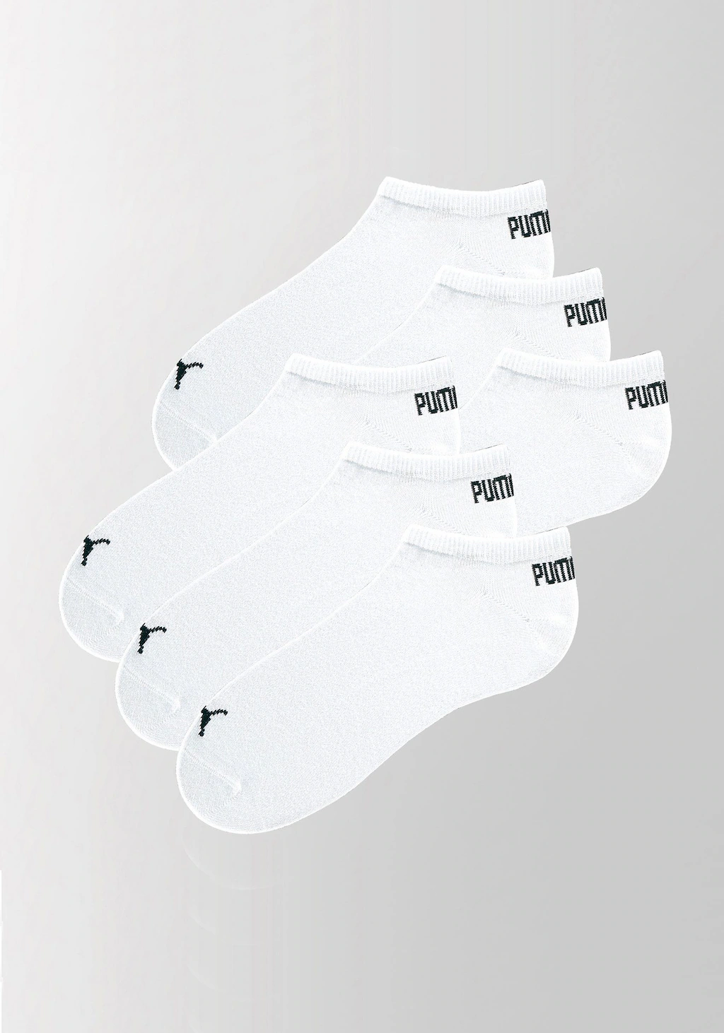 PUMA Sneakersocken, (6 Paar), mit eingestricktem Markenlogo günstig online kaufen