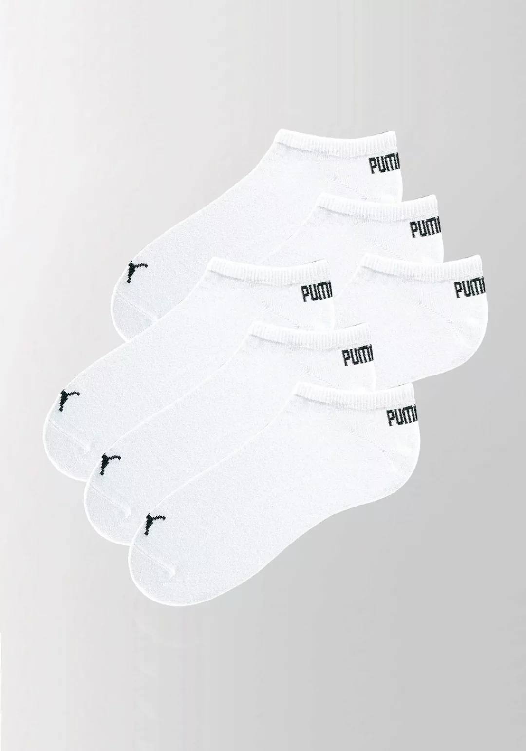 PUMA Sneakersocken, (6 Paar), mit eingestricktem Markenlogo günstig online kaufen