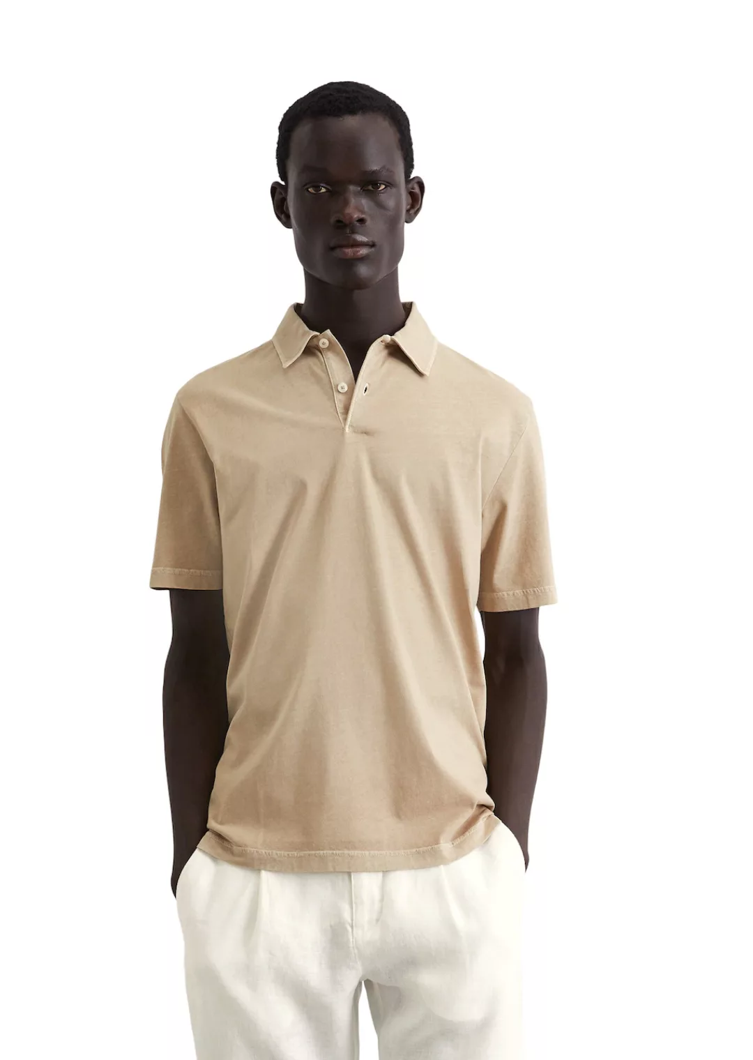 Marc OPolo Poloshirt "aus reiner Bio-Baumwolle" günstig online kaufen