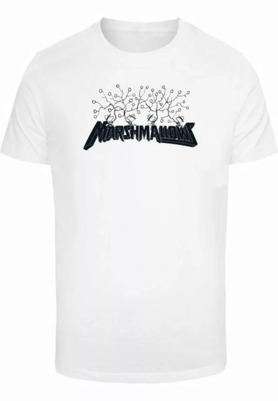 Merchcode T-Shirt Merchcode Herren Peanuts - Marshmallows T-Shirt Round Nec günstig online kaufen