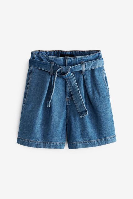 Next Jeansshorts Jeansshorts mit Paperbagtaille (1-tlg) günstig online kaufen