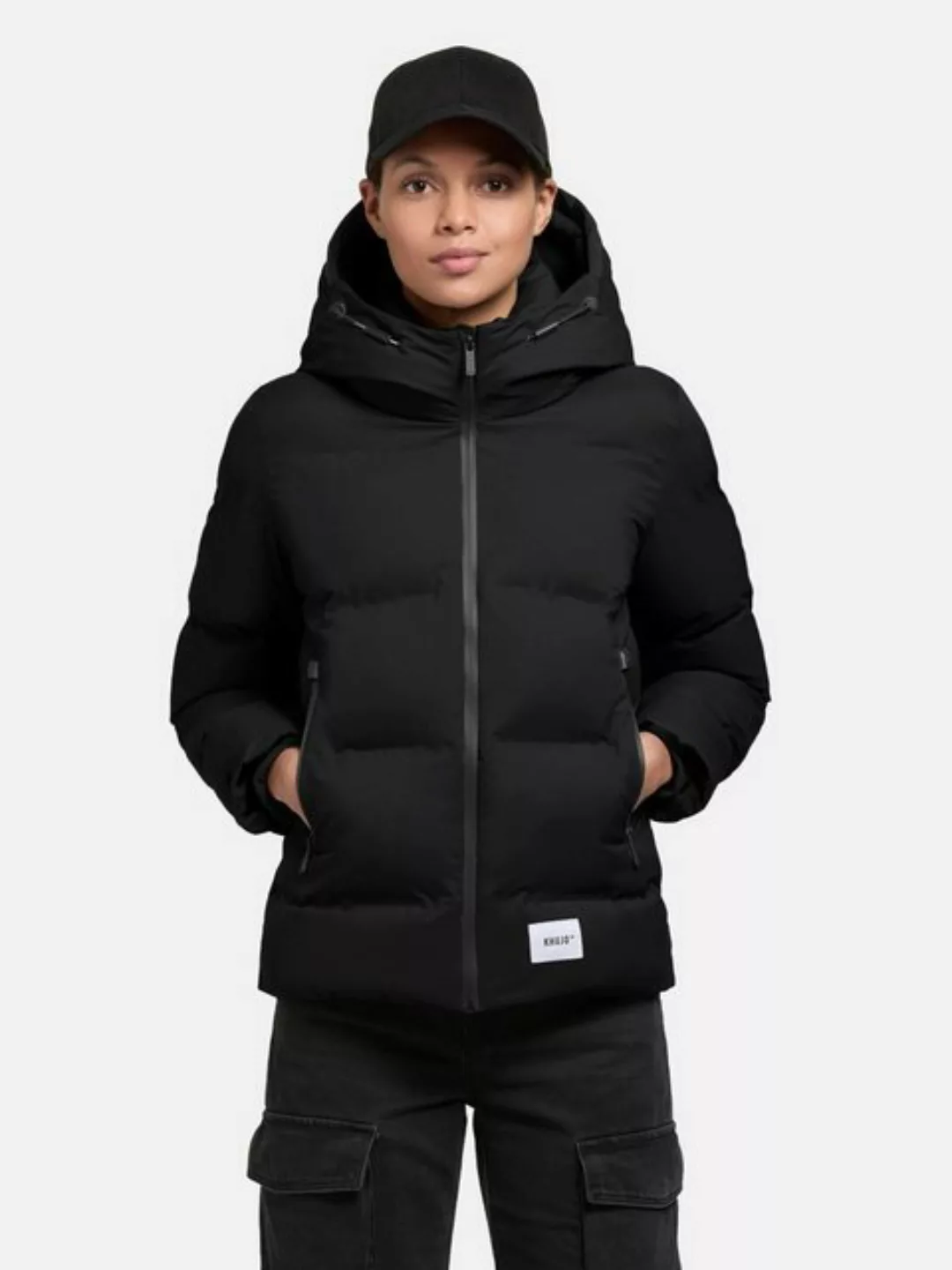 khujo Winterjacke "Liev-YM", mit Kapuze, Warme gesteppte Damen Kapuzenjacke günstig online kaufen