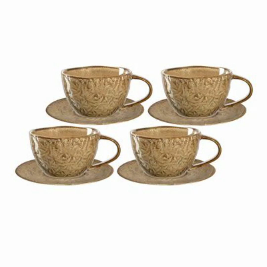 LEONARDO MATERA Cappuccino Set beige 8-teilig Tassen günstig online kaufen