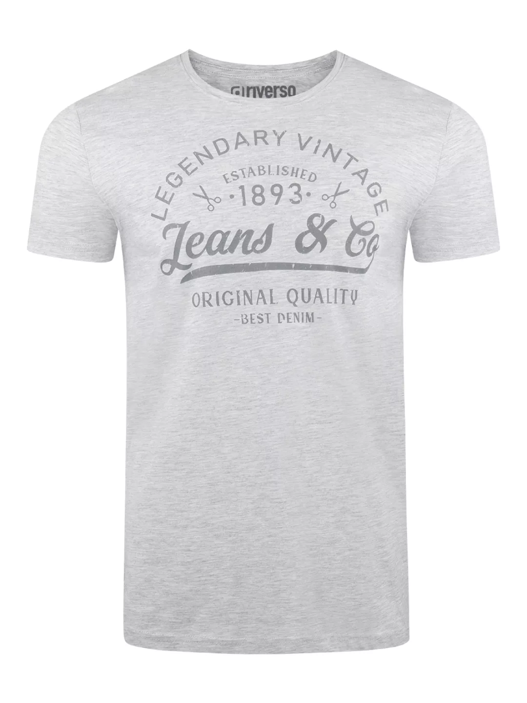 riverso Tshirt Herren Baumwolle Regular Fit RIVLeon günstig online kaufen