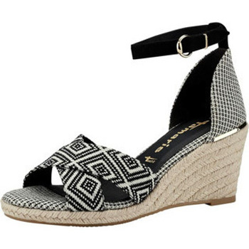 Tamaris  Sandalen Komfort Sandalen für Damen in schwarz günstig online kaufen
