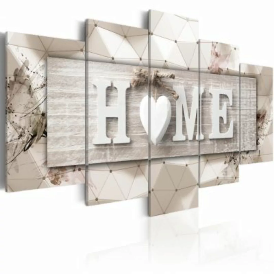 artgeist Wandbild Home: Modern Geometry mehrfarbig Gr. 200 x 100 günstig online kaufen