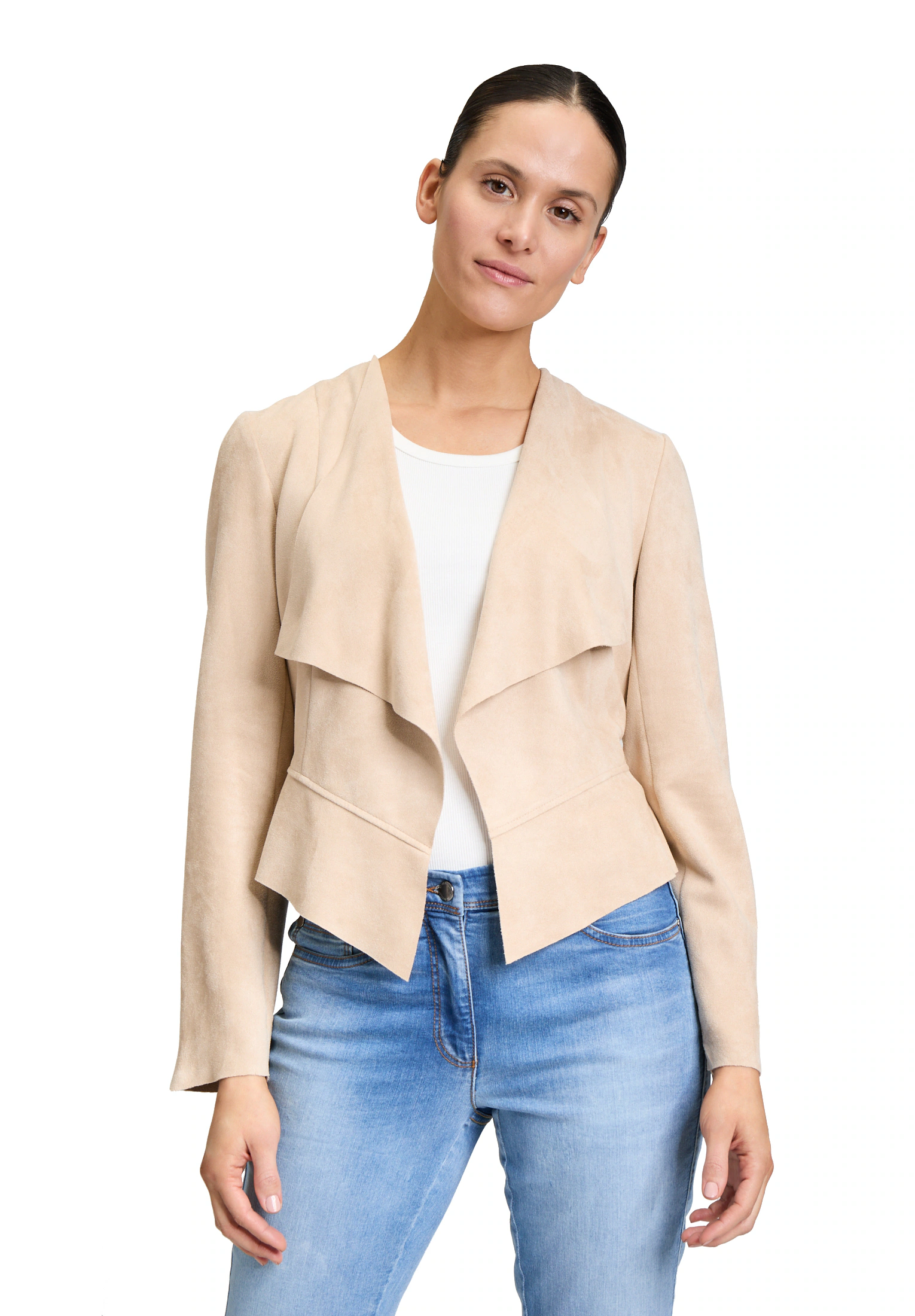 Betty Barclay Jackenblazer "Betty Barclay Damen Blazer-Jacke ohne Verschlus günstig online kaufen