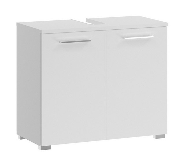 xonox.home Waschbeckenunterschrank in weiß mit 2 Türen und einem Fach (BxHx günstig online kaufen