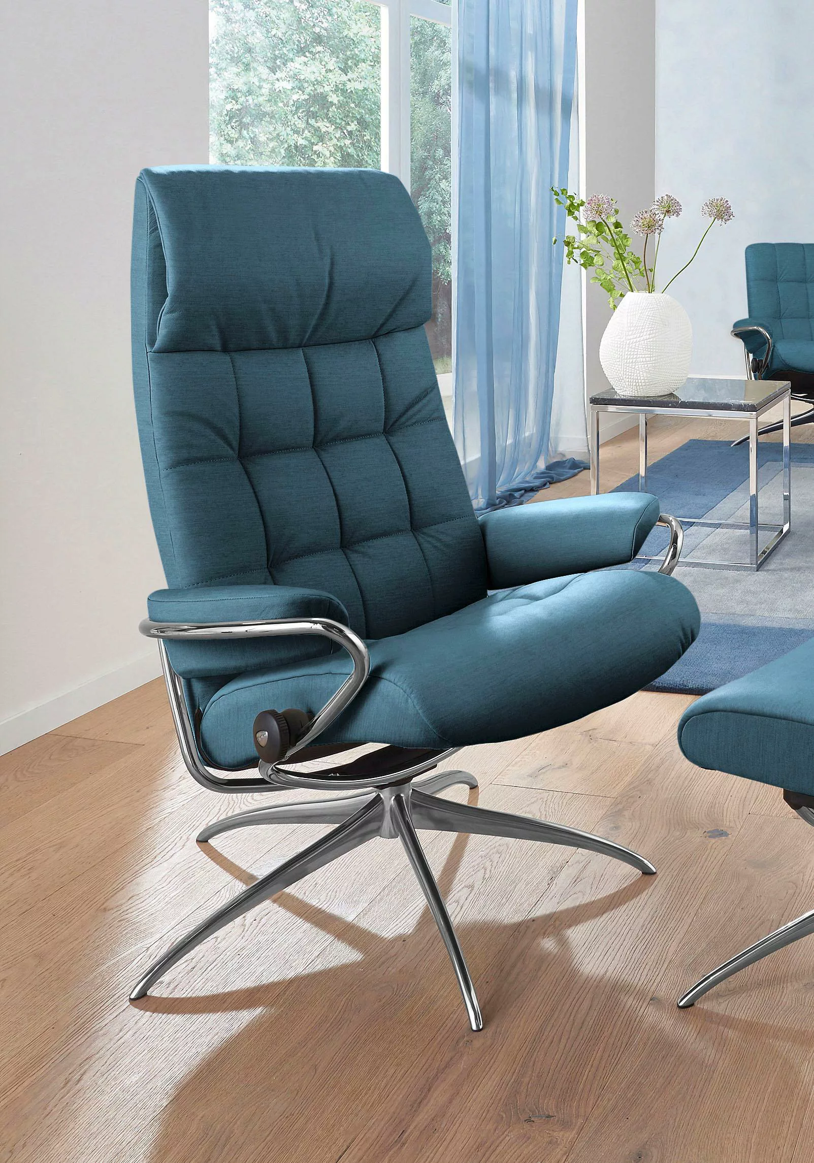 Stressless® Relaxsessel »London«, High Back, mit Star Base, Gestell Chrom günstig online kaufen