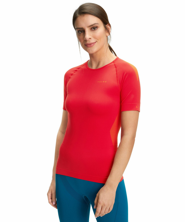 FALKE Trend Damen Kurzarmshirt Warm, XL, Pink, 39140-861605 günstig online kaufen