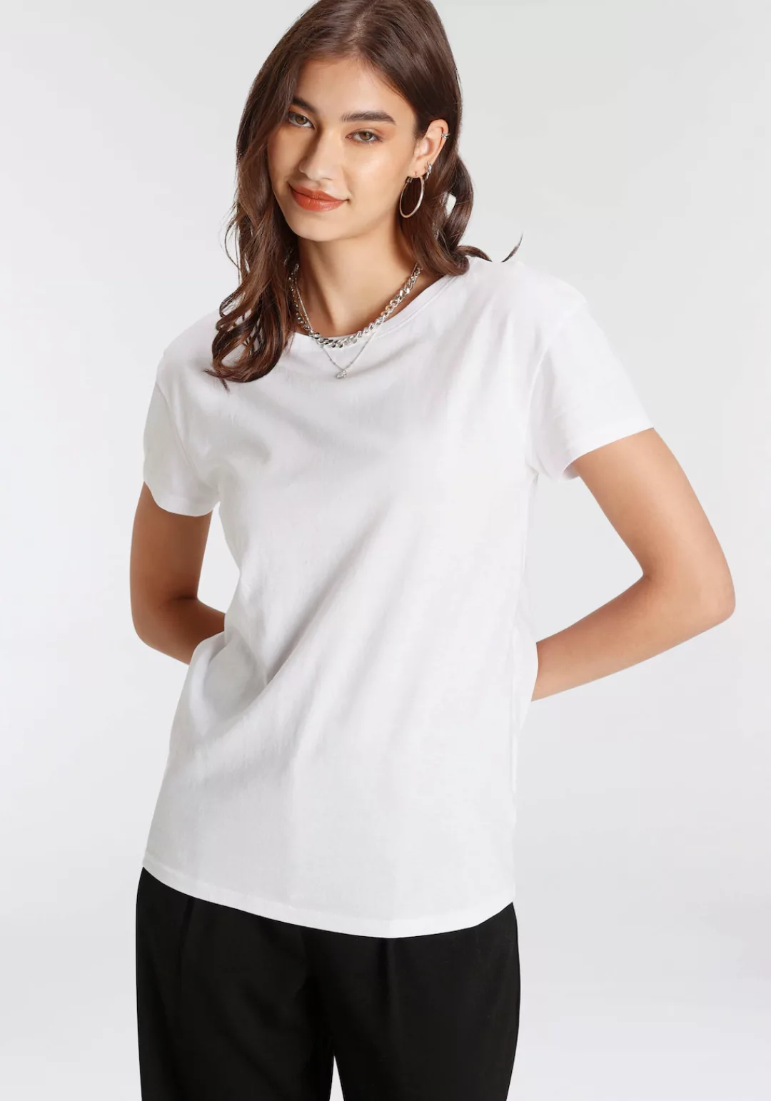 AJC T-Shirt, im trendigen Oversized-Look - NEUE KOLLEKTION günstig online kaufen