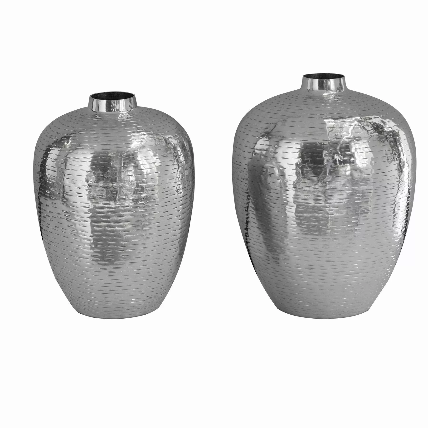 riess-ambiente Tischvase ORIENTAL 32cm silber (Set, günstig online kaufen