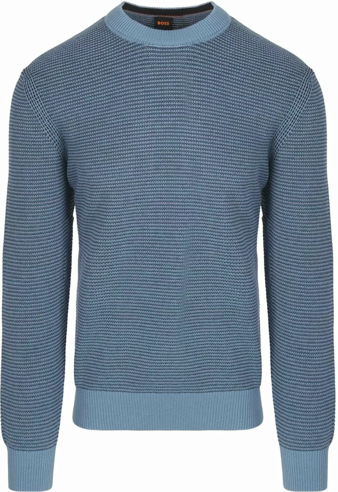 BOSS Pullover Amercury Blau - Größe 3XL günstig online kaufen