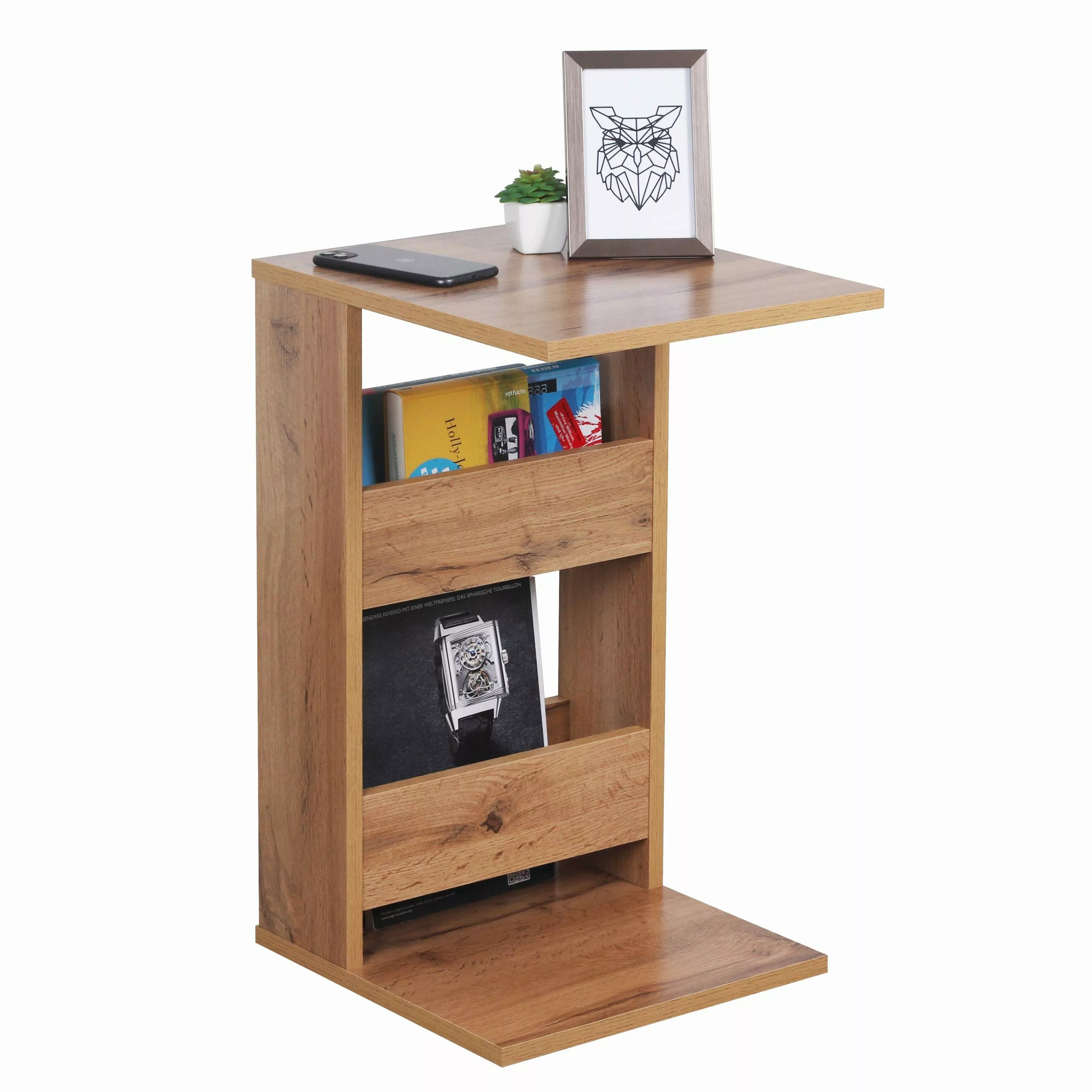 RICOO Beistelltisch WM042-EW, Sofatisch mit Stauraum günstig online kaufen