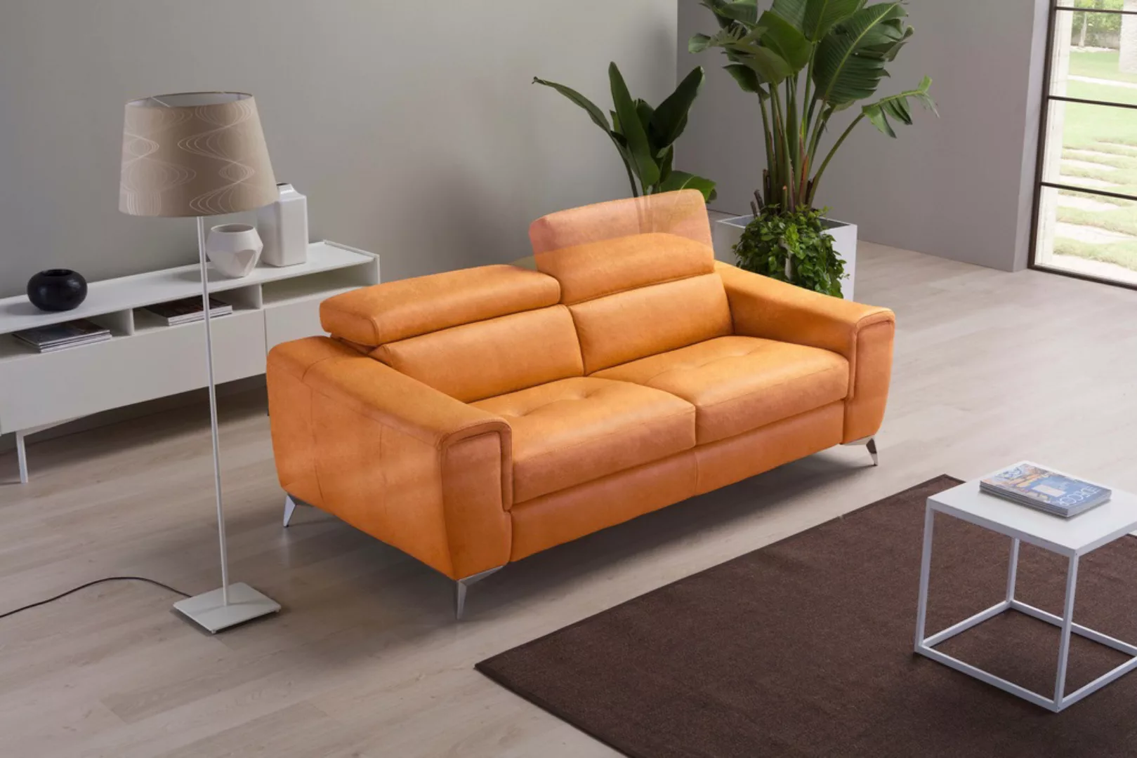 Egoitaliano 2,5-Sitzer "Francine, Designsofa, Loungesofa", Kopfteile manuel günstig online kaufen