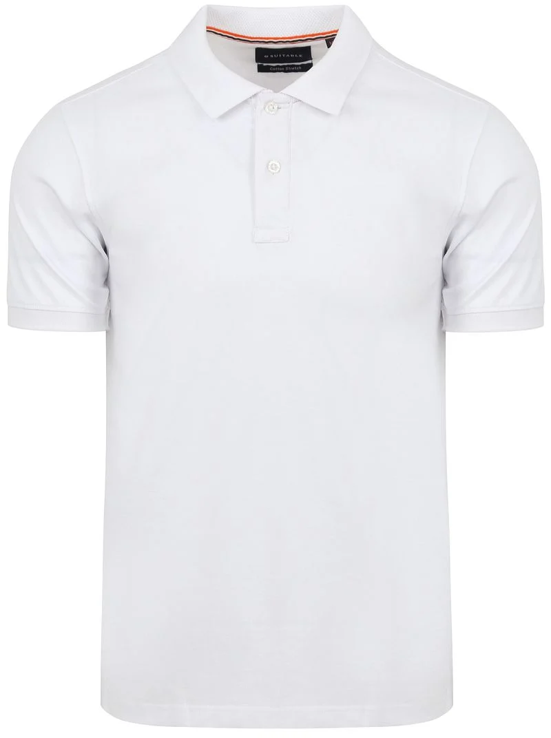 Suitable Cas Poloshirt Weiß - Größe S günstig online kaufen