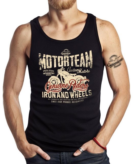 GASOLINE BANDIT® Tanktop Muskel-Shirt für Biker: Motor Team günstig online kaufen